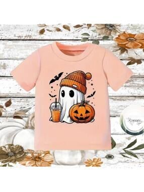 Women's Pink and Orange Tshirt